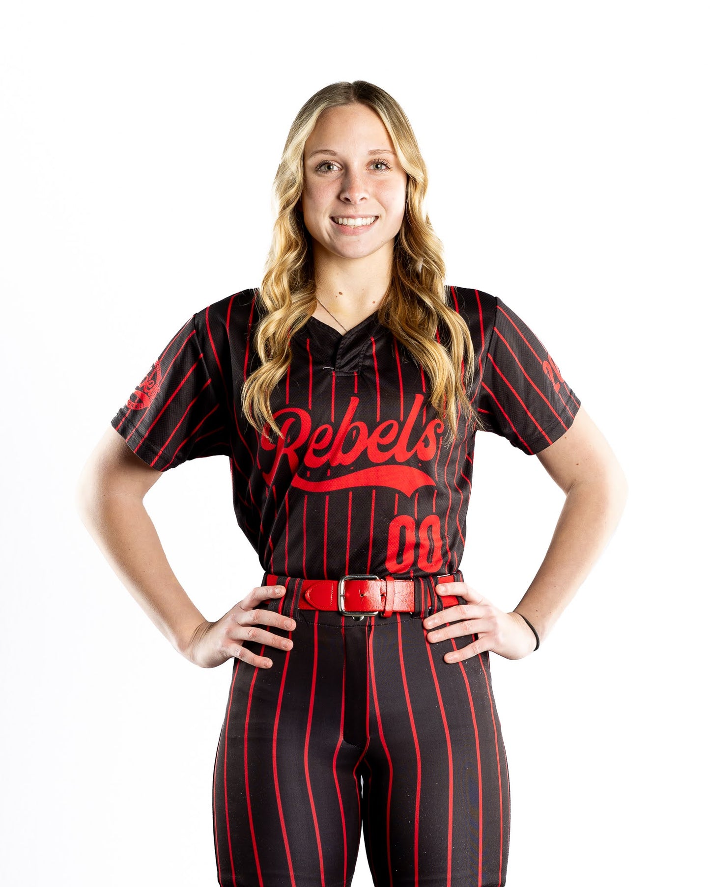 National Only - Black w/Red Pins (Top)