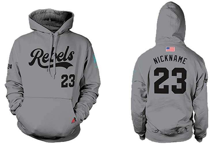 Gray Sweatshirt (Matches 2024 Gray Jersey)