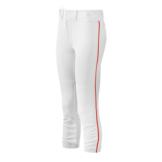 Champro White Pants w/ Red Pipe